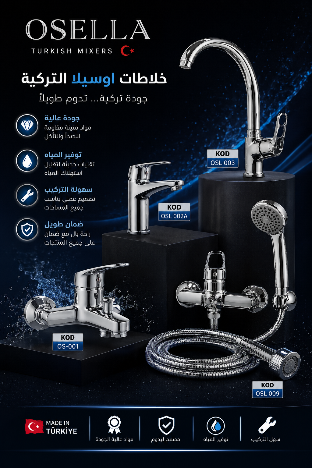 Osella Turkish Mixers